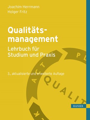 cover image of Qualitätsmanagement--Lehrbuch für Studium und Praxis
